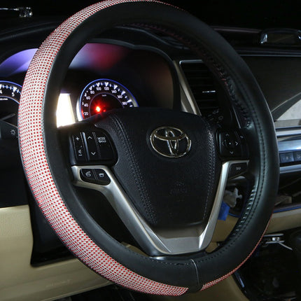 Womens Car Steering Wheel Cover Summer  Rhinestone Car