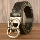 Black Silver Buckle / 110cm