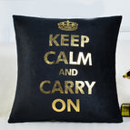 Gold black / 45x45cm