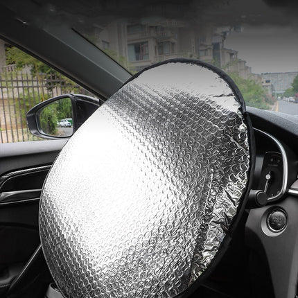 Car Steering Wheel Sunshade Cover