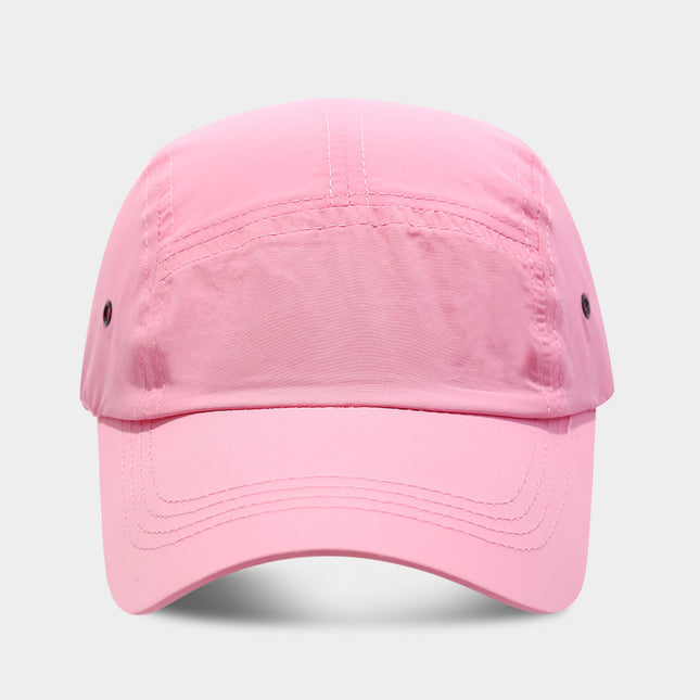 Quick-drying Baseball Cap Korean Style Simple Plain Dome Peaked Cap