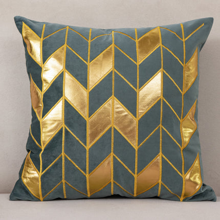 Dutch velvet gilded pillow case