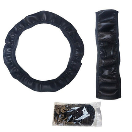 15 Universal Car Steering Wheel Cover Anti Slip PU Leather Comfortable 38cm