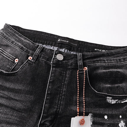 Men's Loose Straight-Leg Denim Trousers